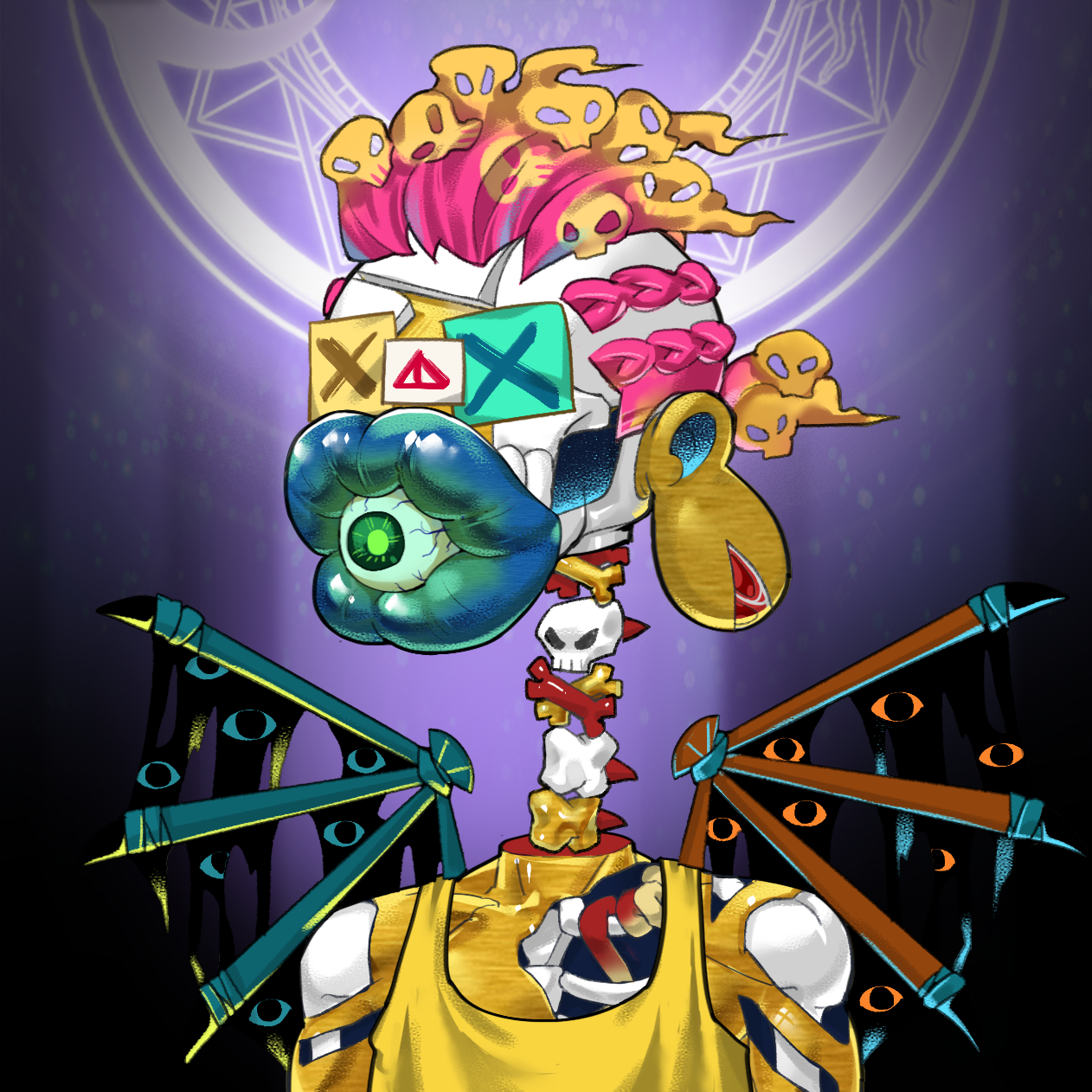 TNT Skeleton #1608
