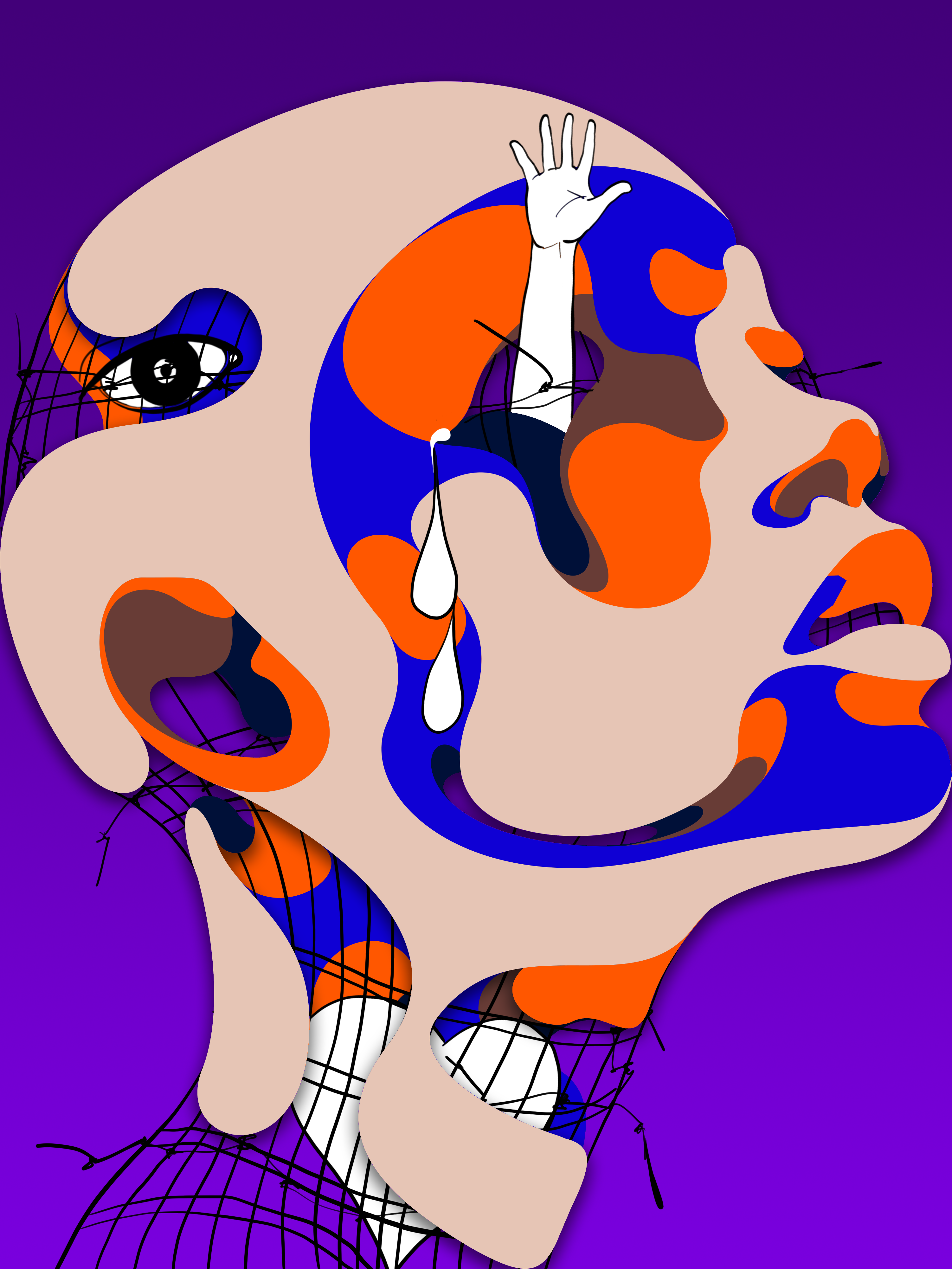 Self-encaged