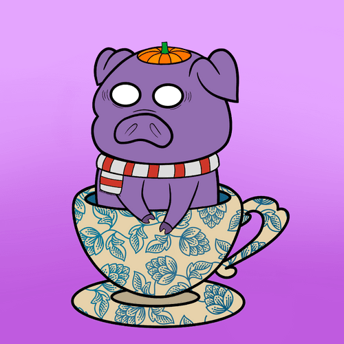 Lucky Teacup Piggy Club #1360