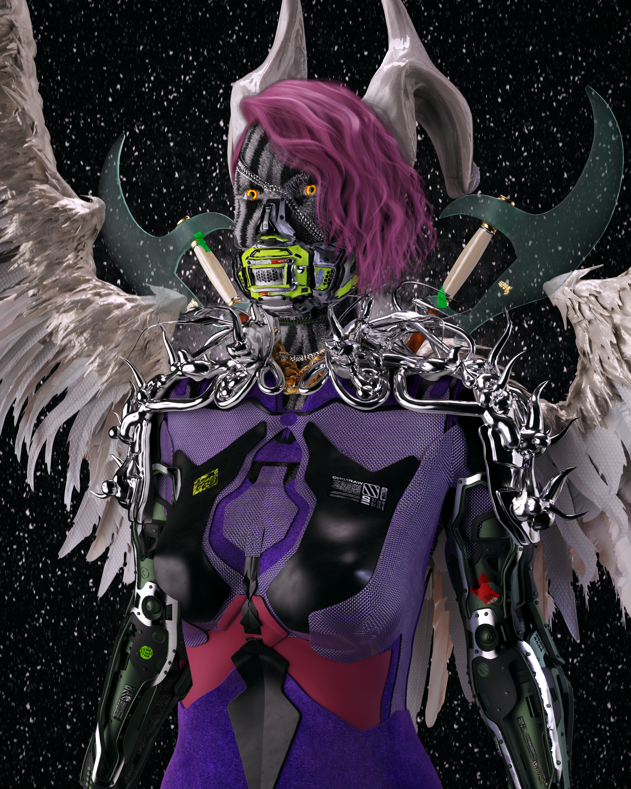 Cosmic Meta War Chicks #12