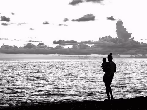 The sea