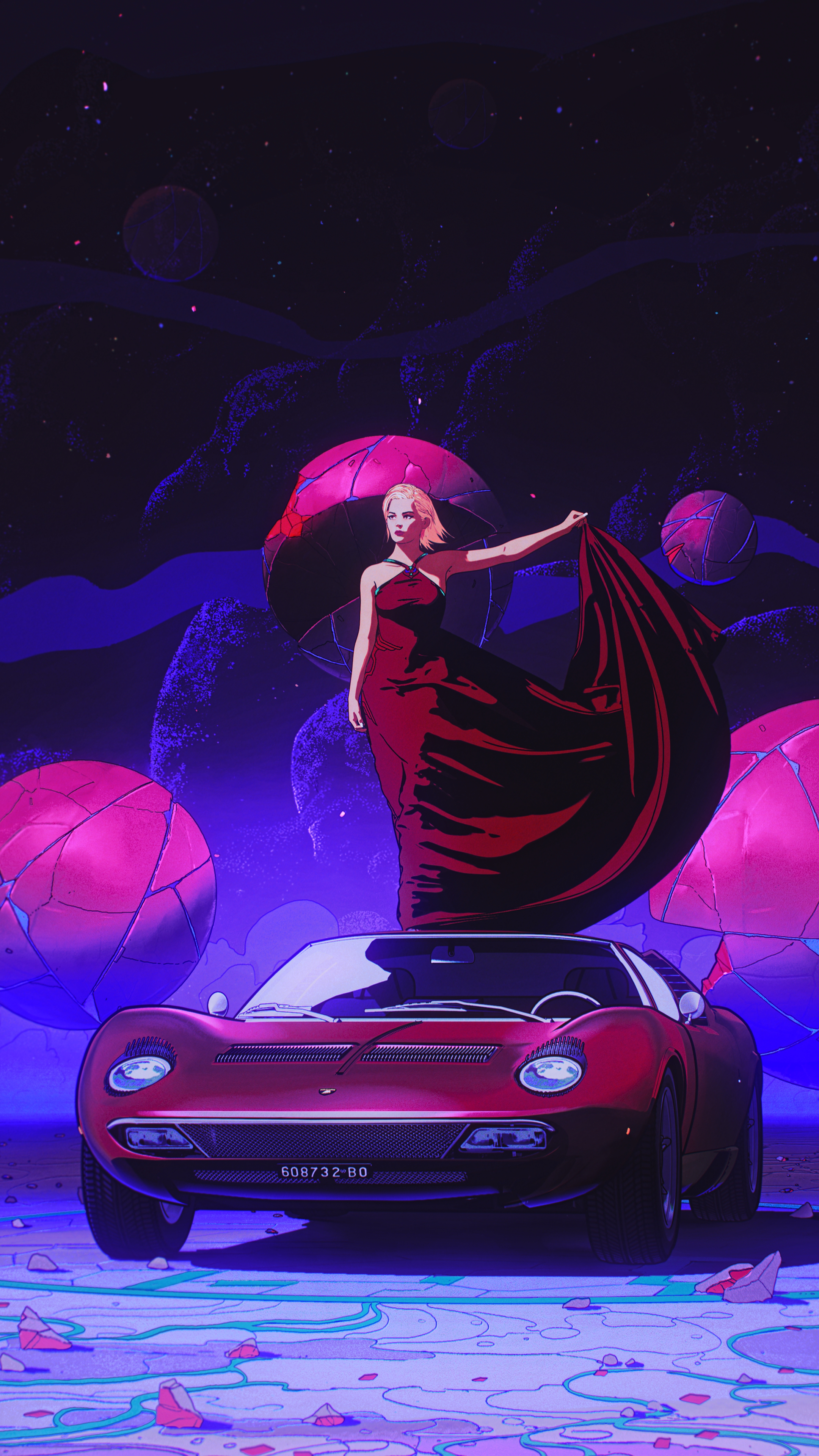 THE RED