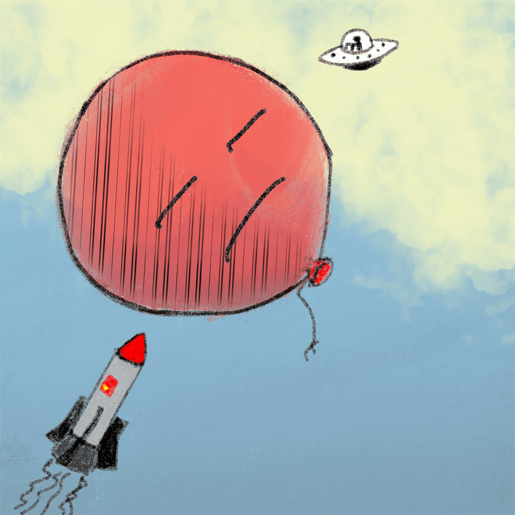 Luftballon 4076