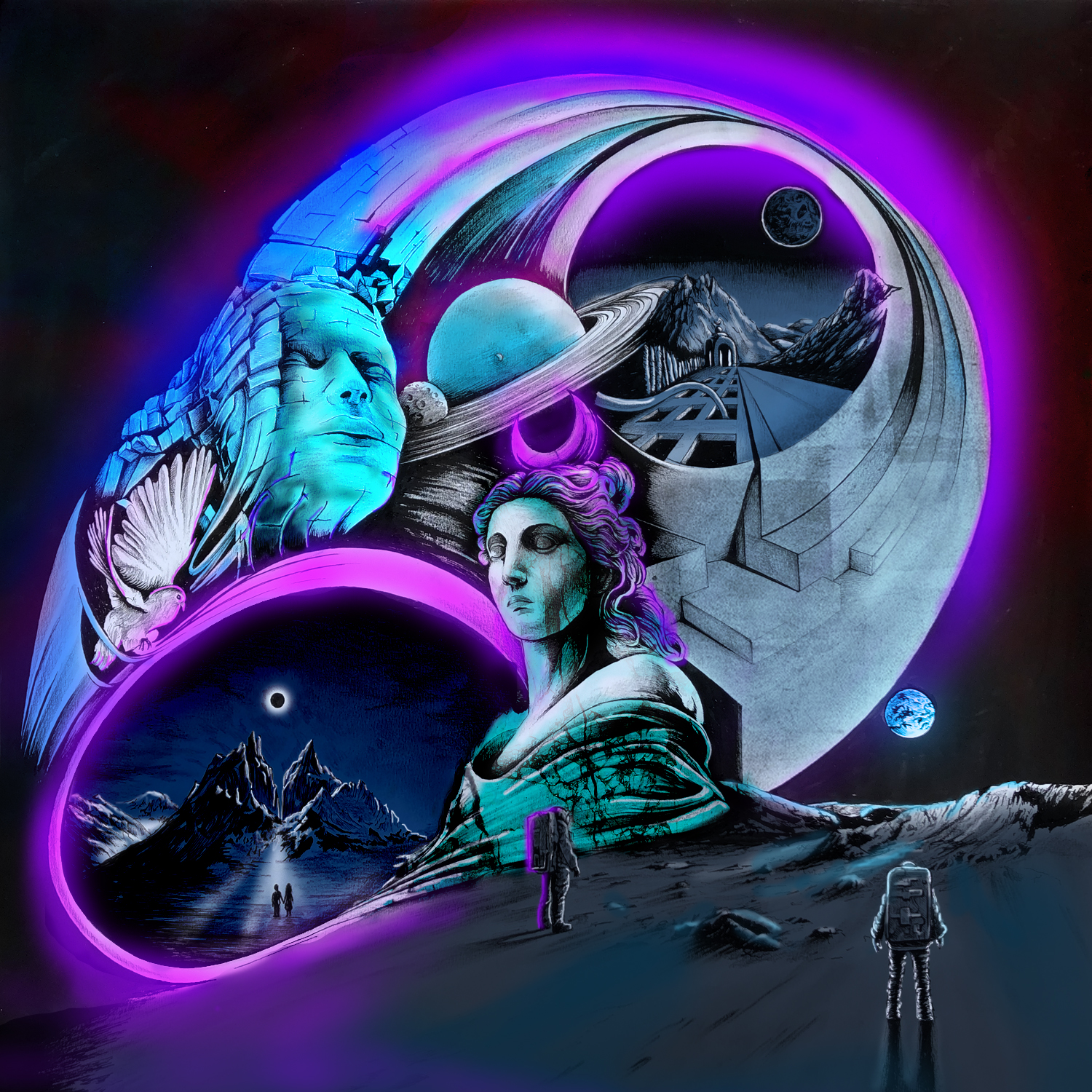Magnetic Selene III0I by Paradigmstories.eth