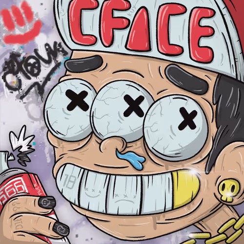 #cface018 Graffiti boii