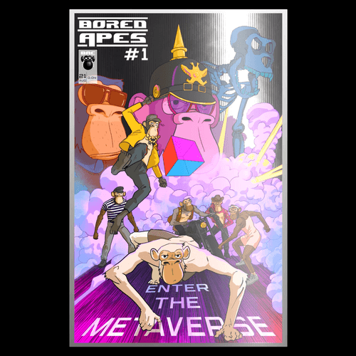 Bored Ape Comic #1: Silver, ID: 7210