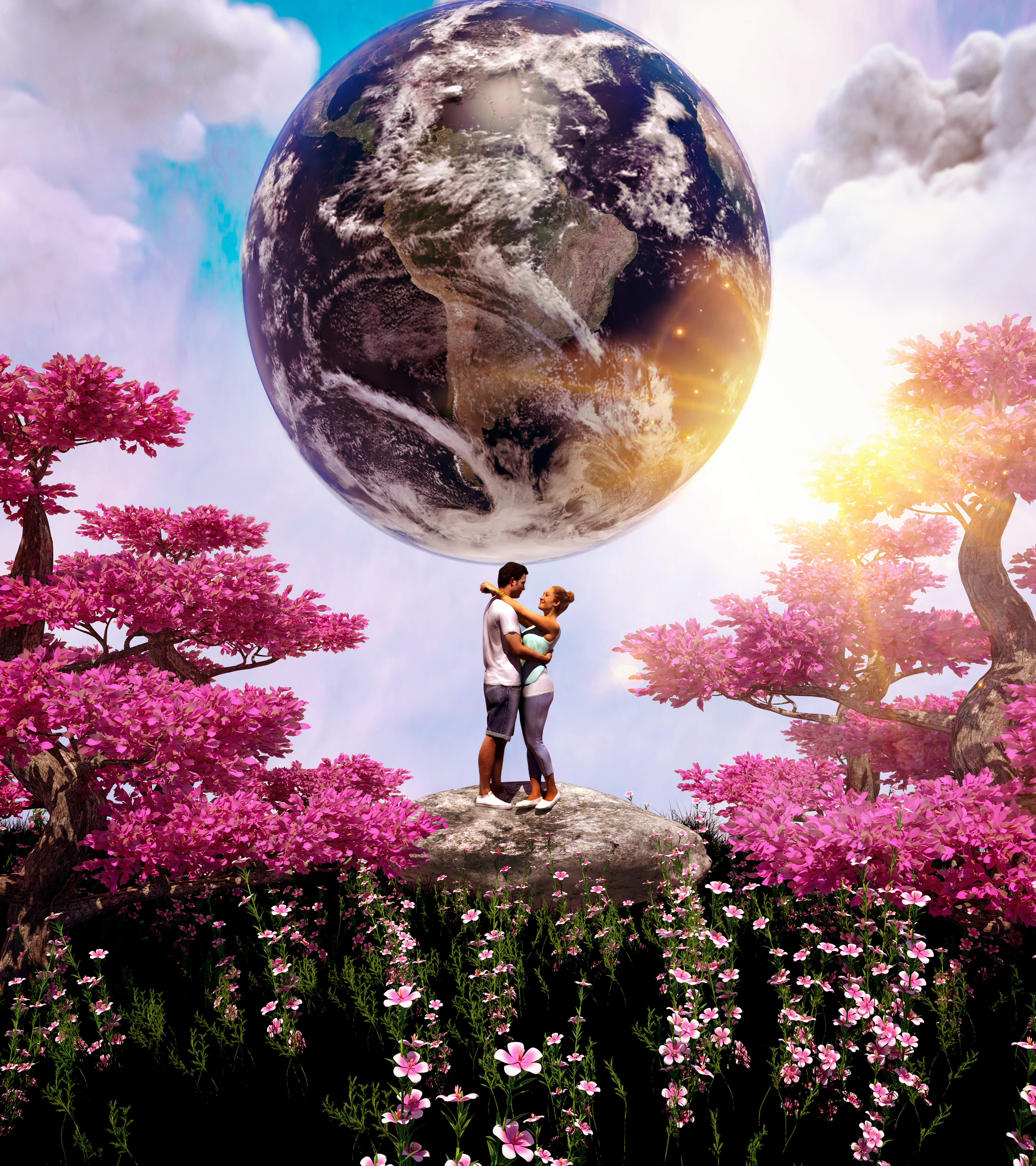 You and I against the World. #strongertogether
