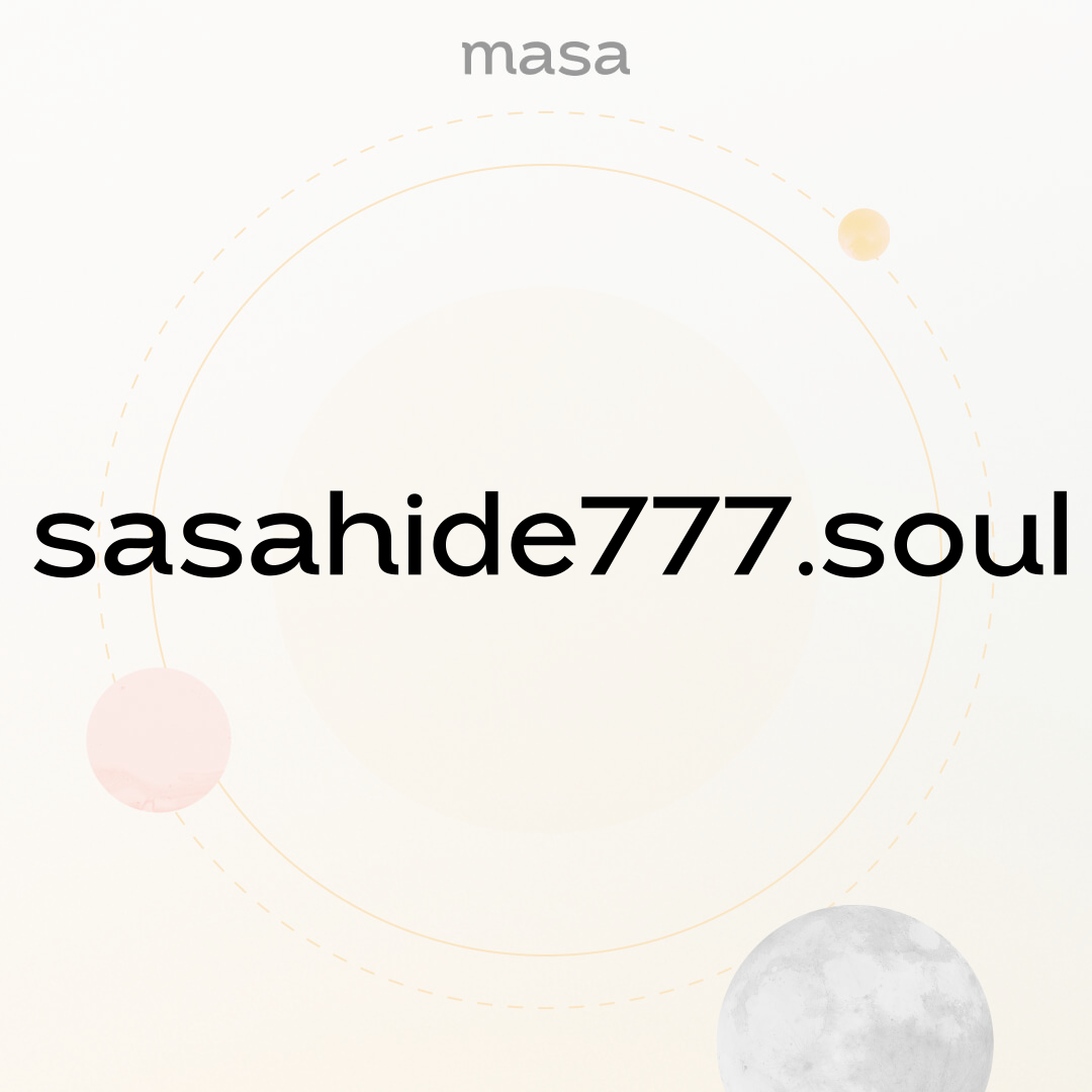 sasahide777.soul