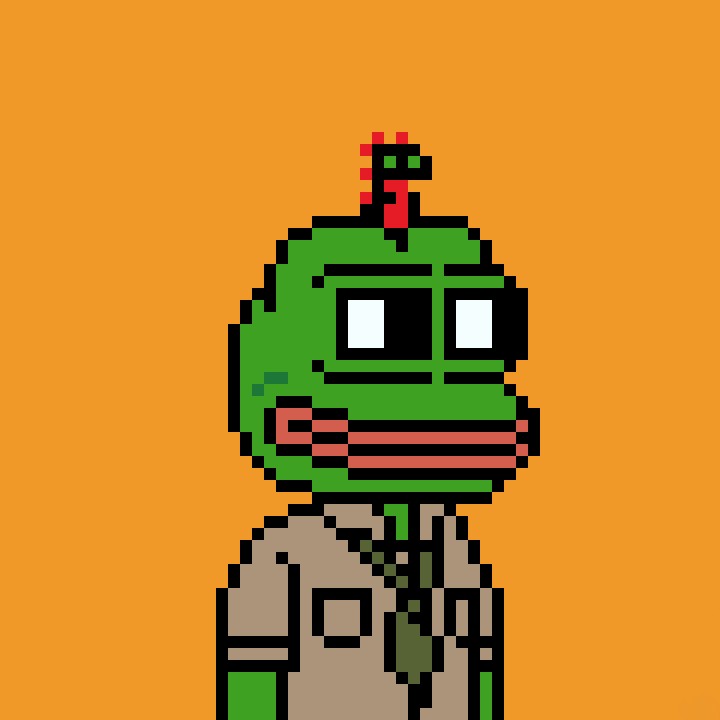 Foul Pepe Frog #2548