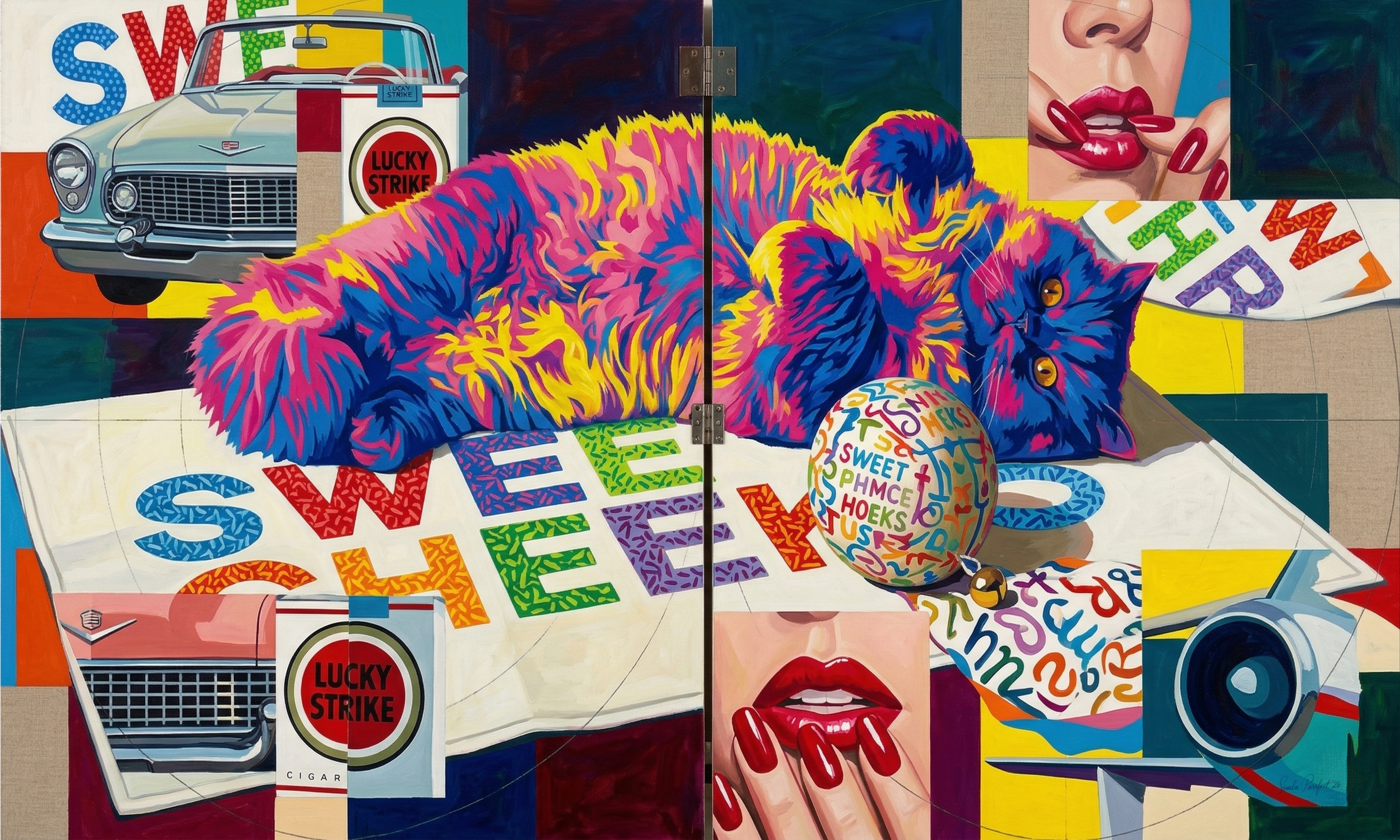 Simba Purrfect: Pop Art - Billboard Shards #09 | ALPHA