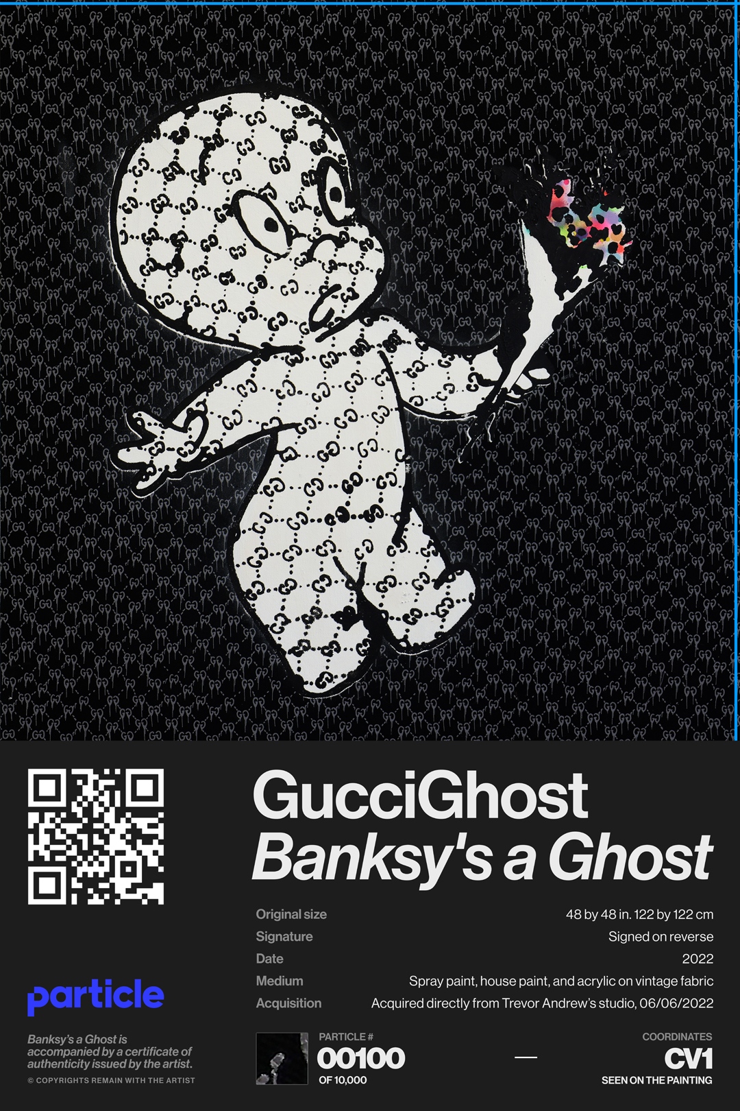 GucciGhost | Banksy's a ghost #100