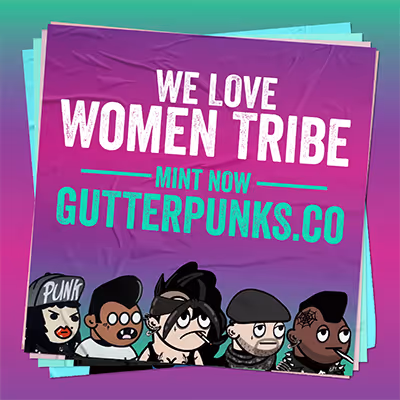 Gutter Punks Flyer - Women Tribe