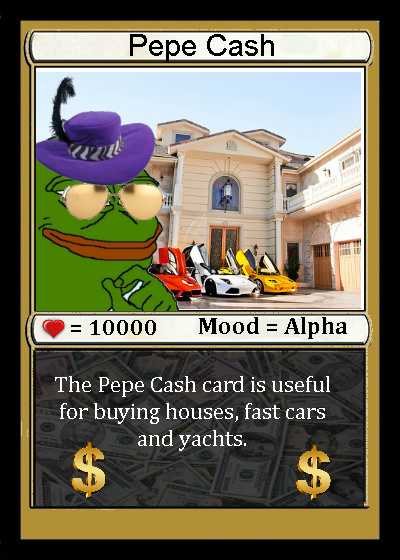 PEPECASH Origional Rare Pepe - Series 1, Card 11