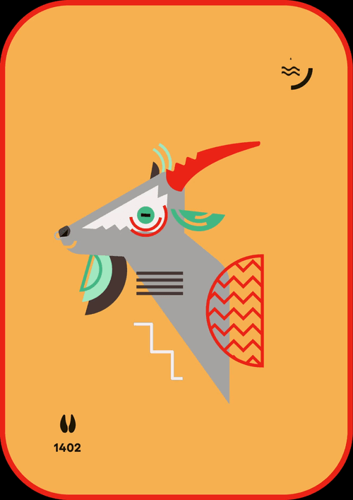 Happy Goat #1402
