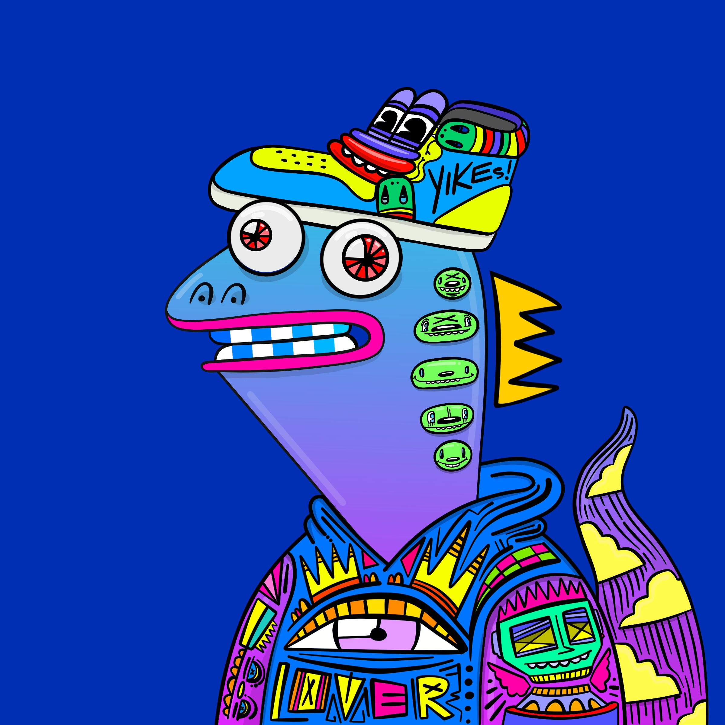 Loveless Lizards #2180