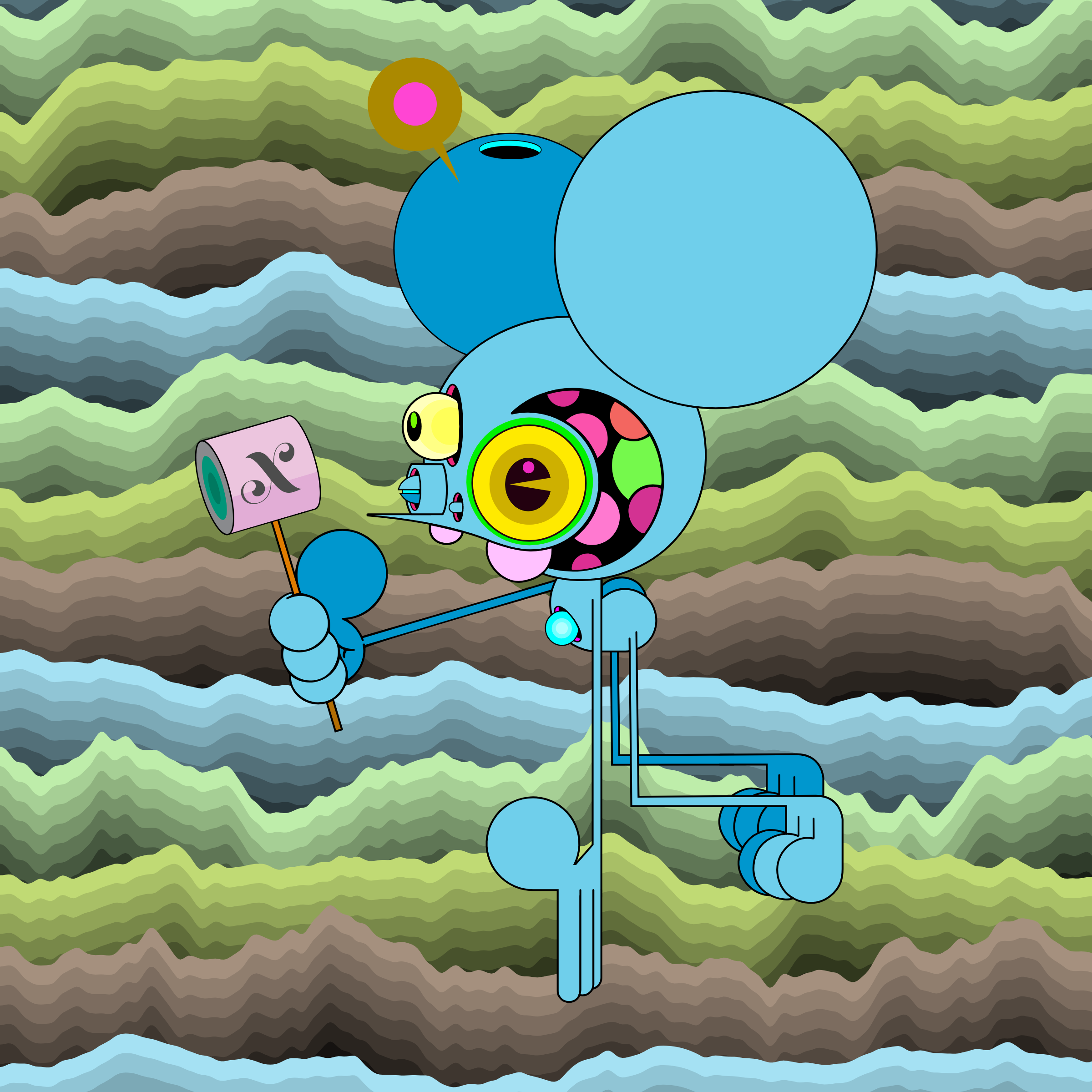 Neogen Space Monkeys #2476