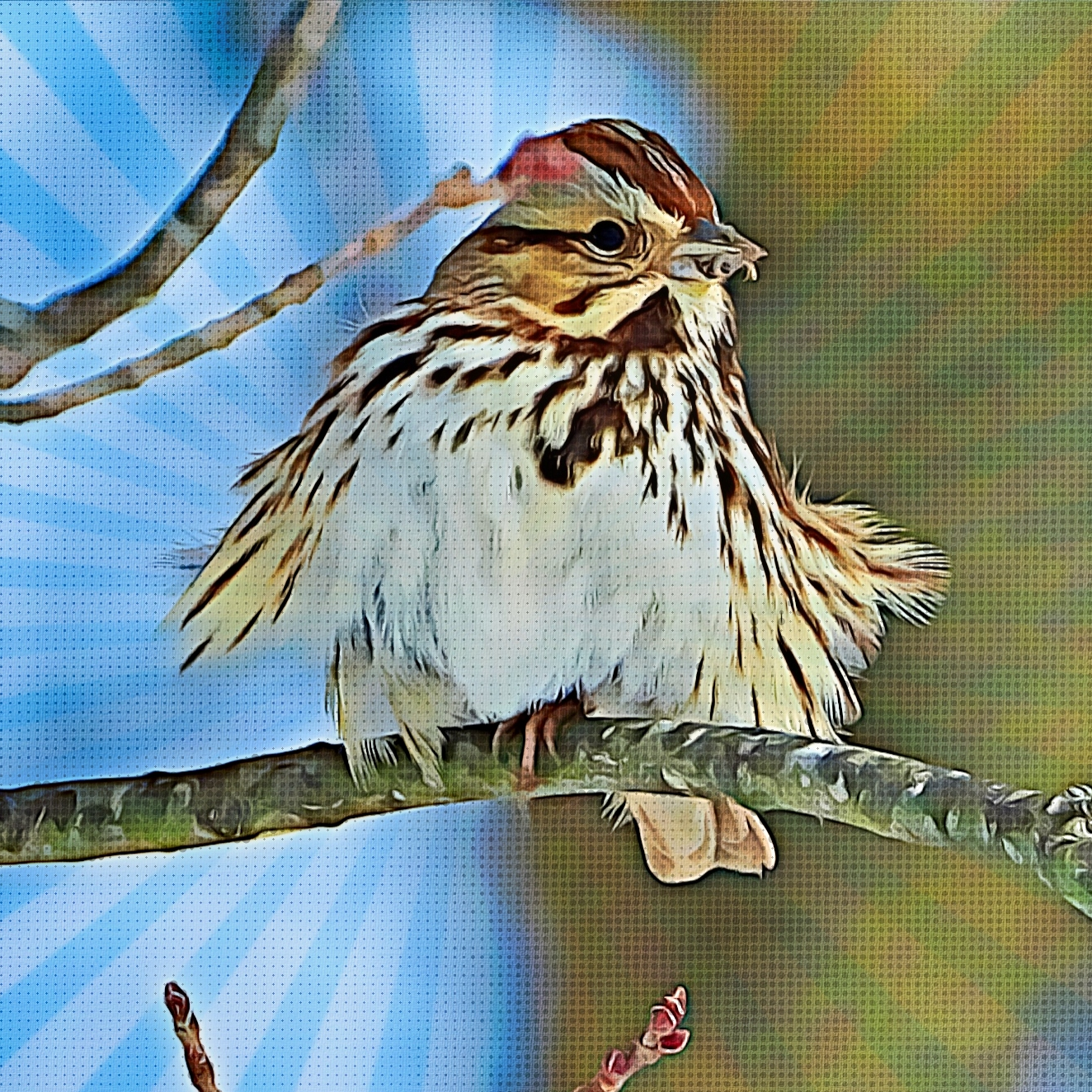 Starburst Sparrow