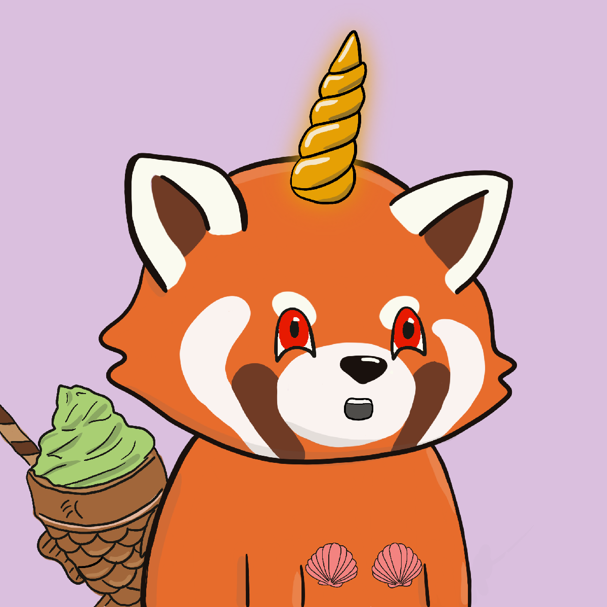 Okay Red Panda #7303