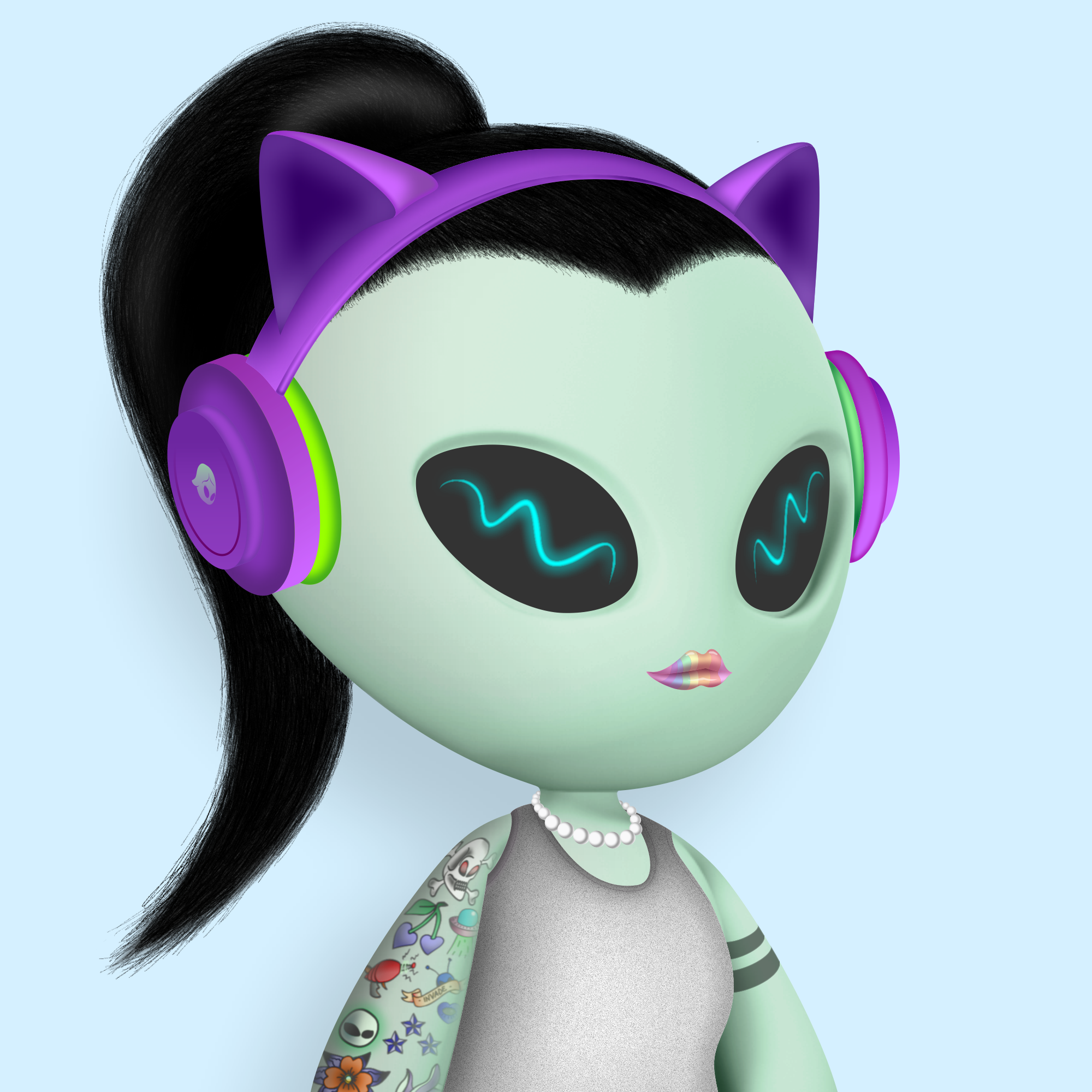 Alien Girl 880