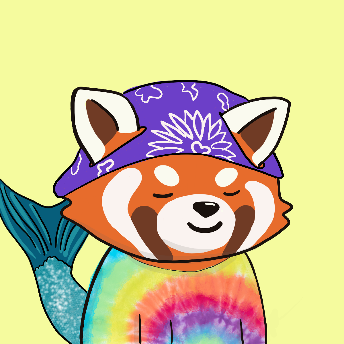 Okay Red Panda #7107