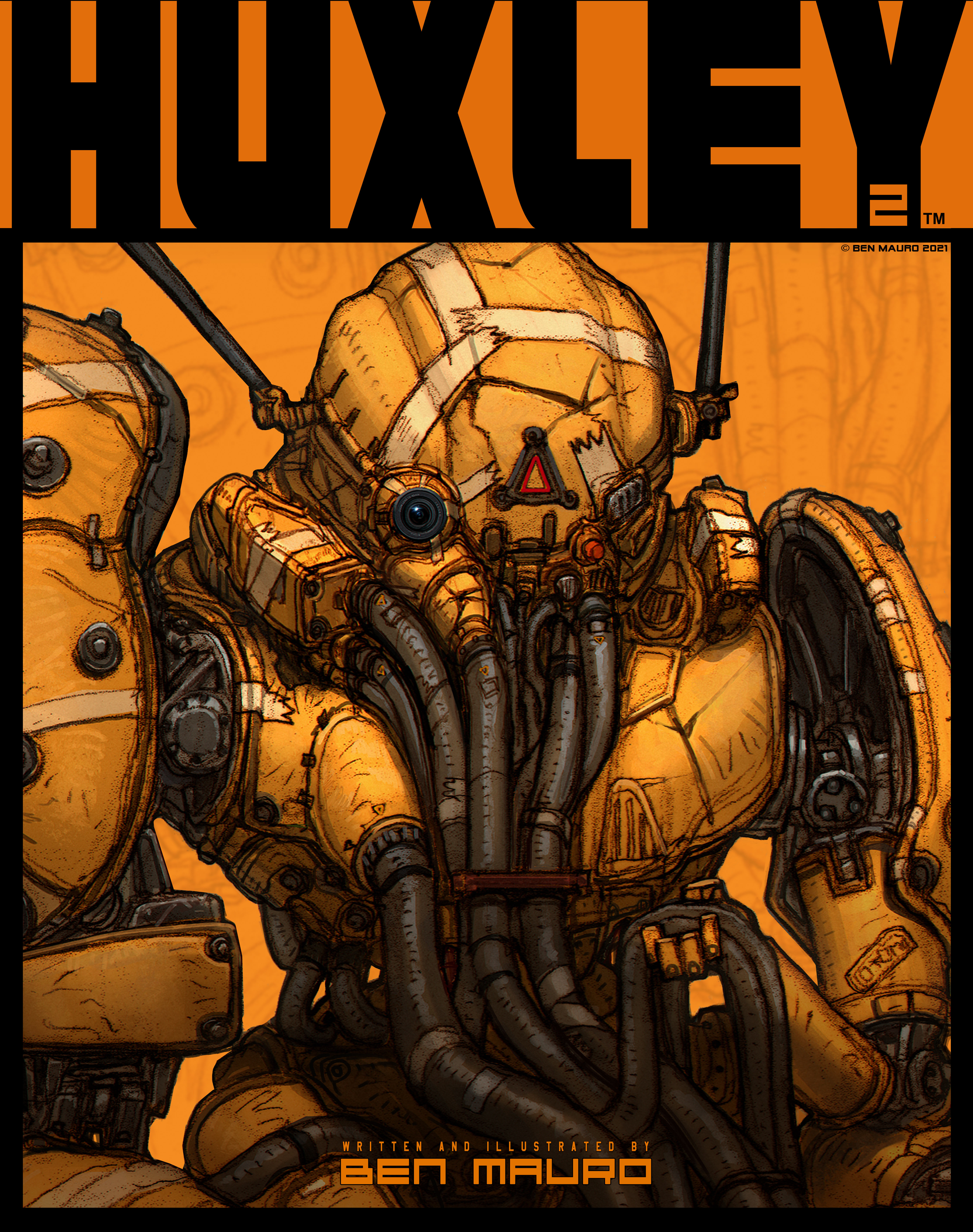 HUXLEY Comic: Issue 2 - First Edition #3,474