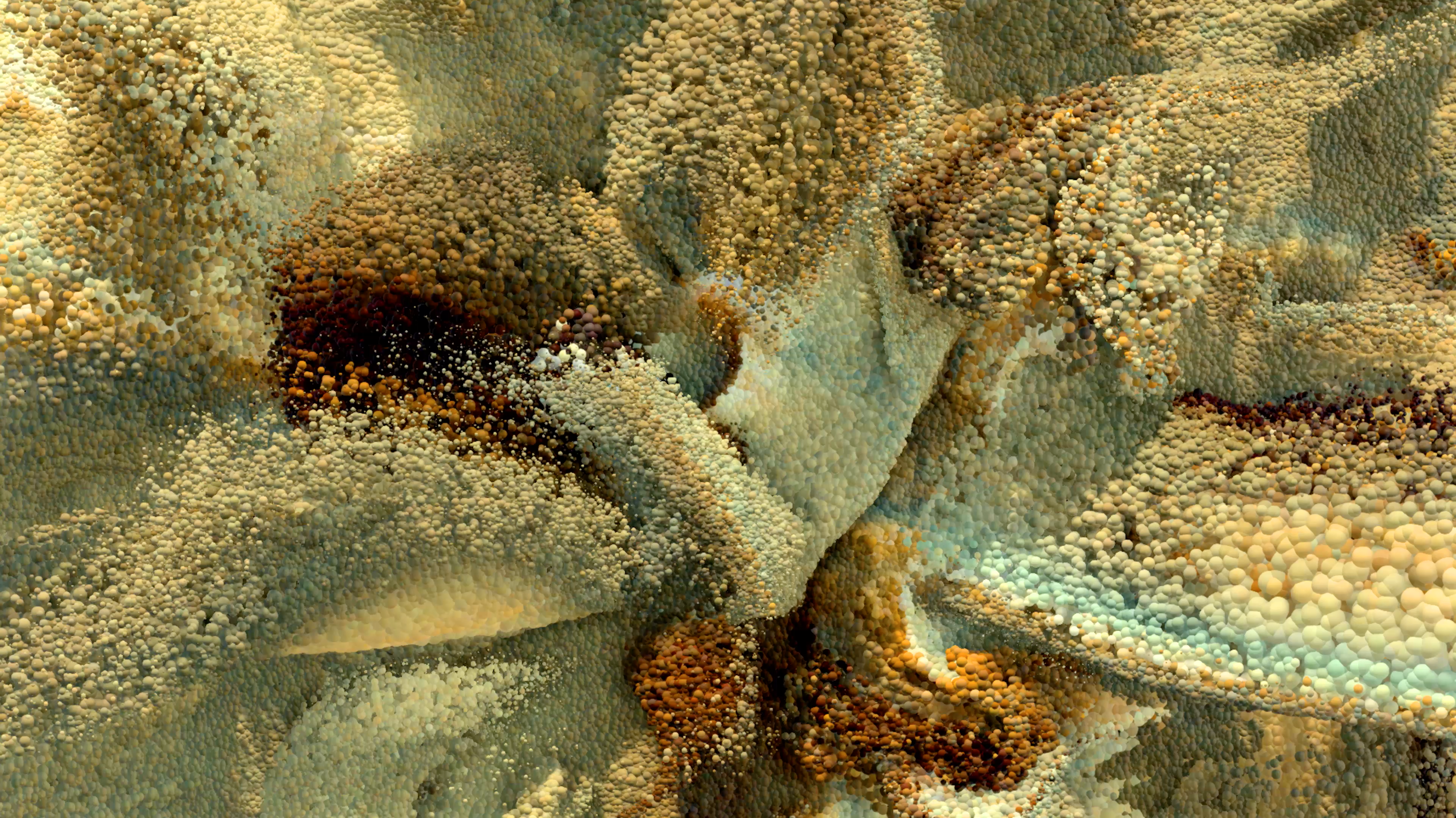 Machine Hallucinations: Mars (Infinite AI Data Painting)