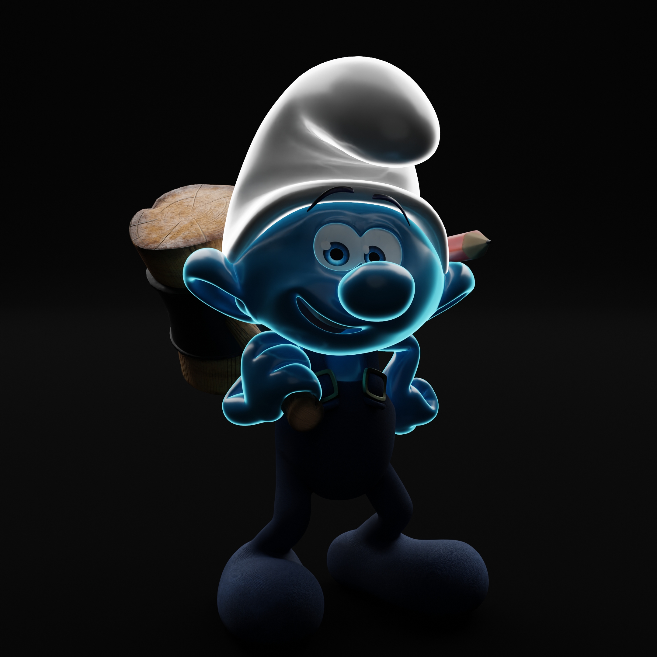 Legendary Smurf # 8317