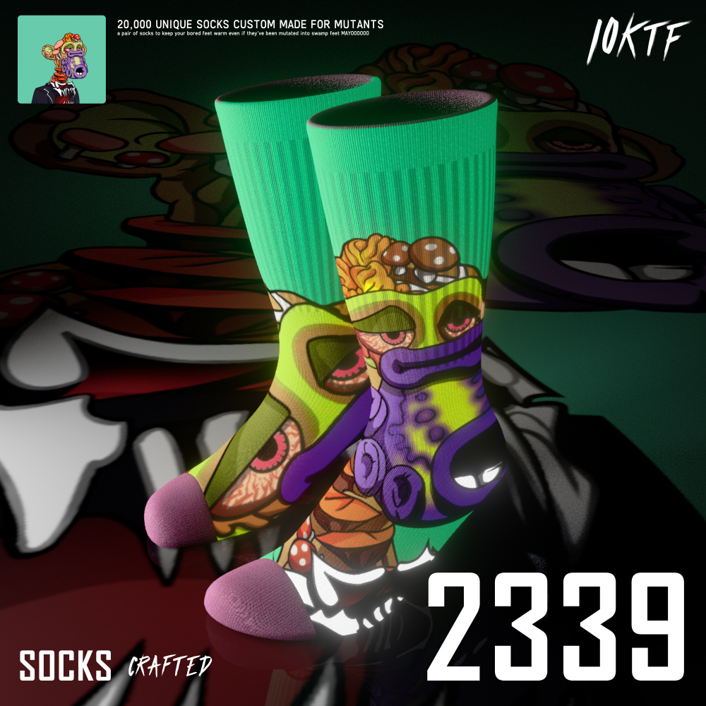 Mutant Crew Socks #2339