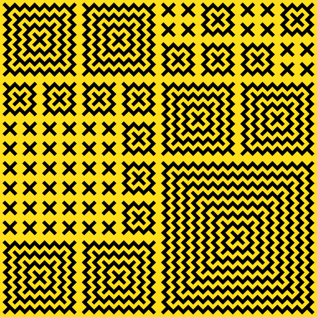 Truchet Squares 2 (Charlie Brown)