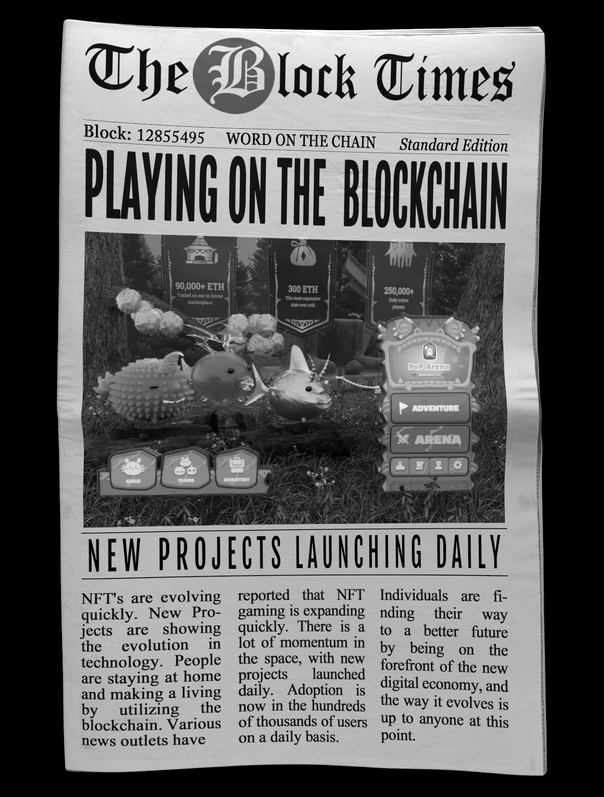 Playing On The Blockchain