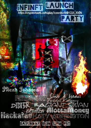 InfiNFT Alpha Launch Poster