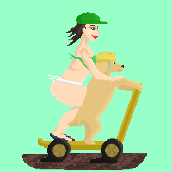 Bad Bitches On A Scooter #724