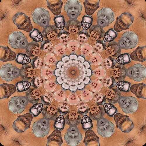 Arsehole Mandala of British Politicians