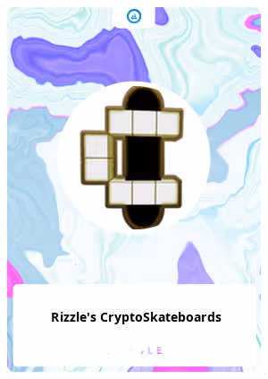 Rizzle's CryptoSkateboards 