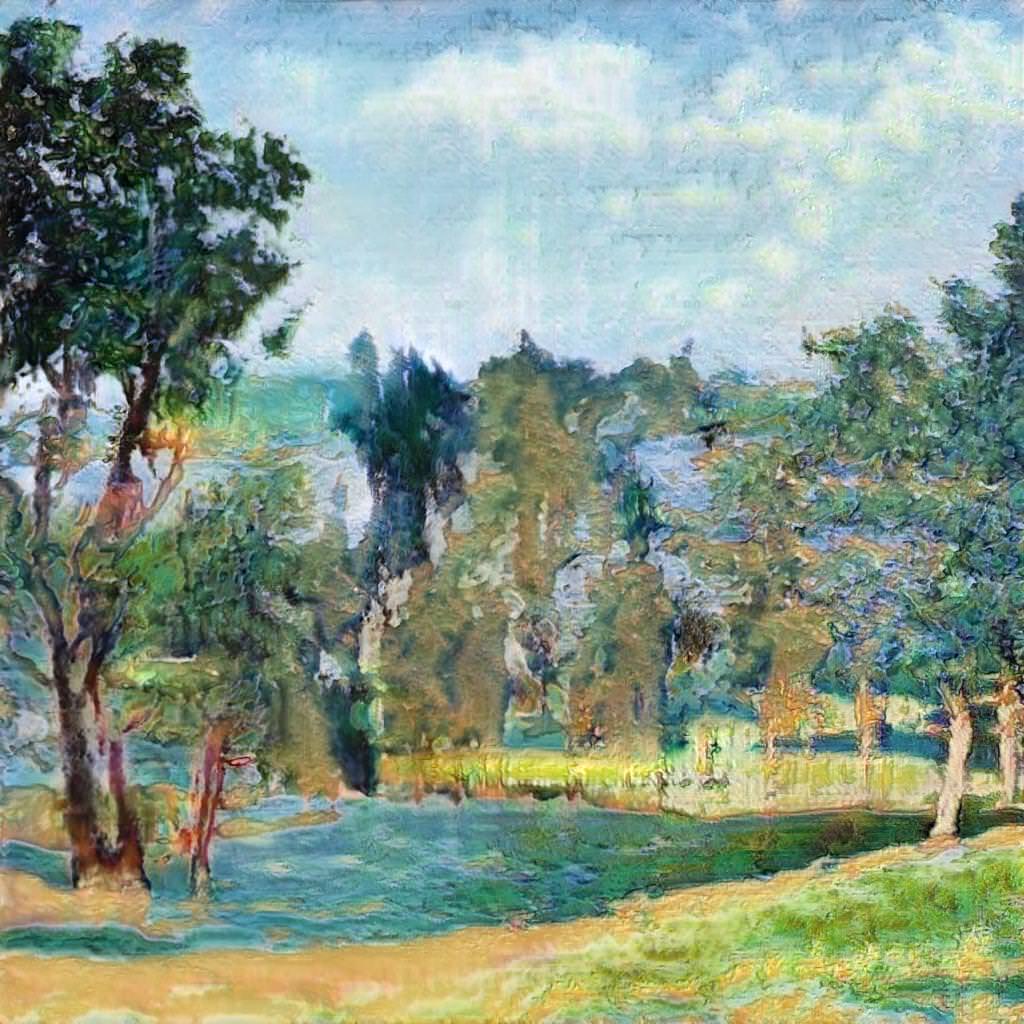 AI Generated Landscape Painting #7