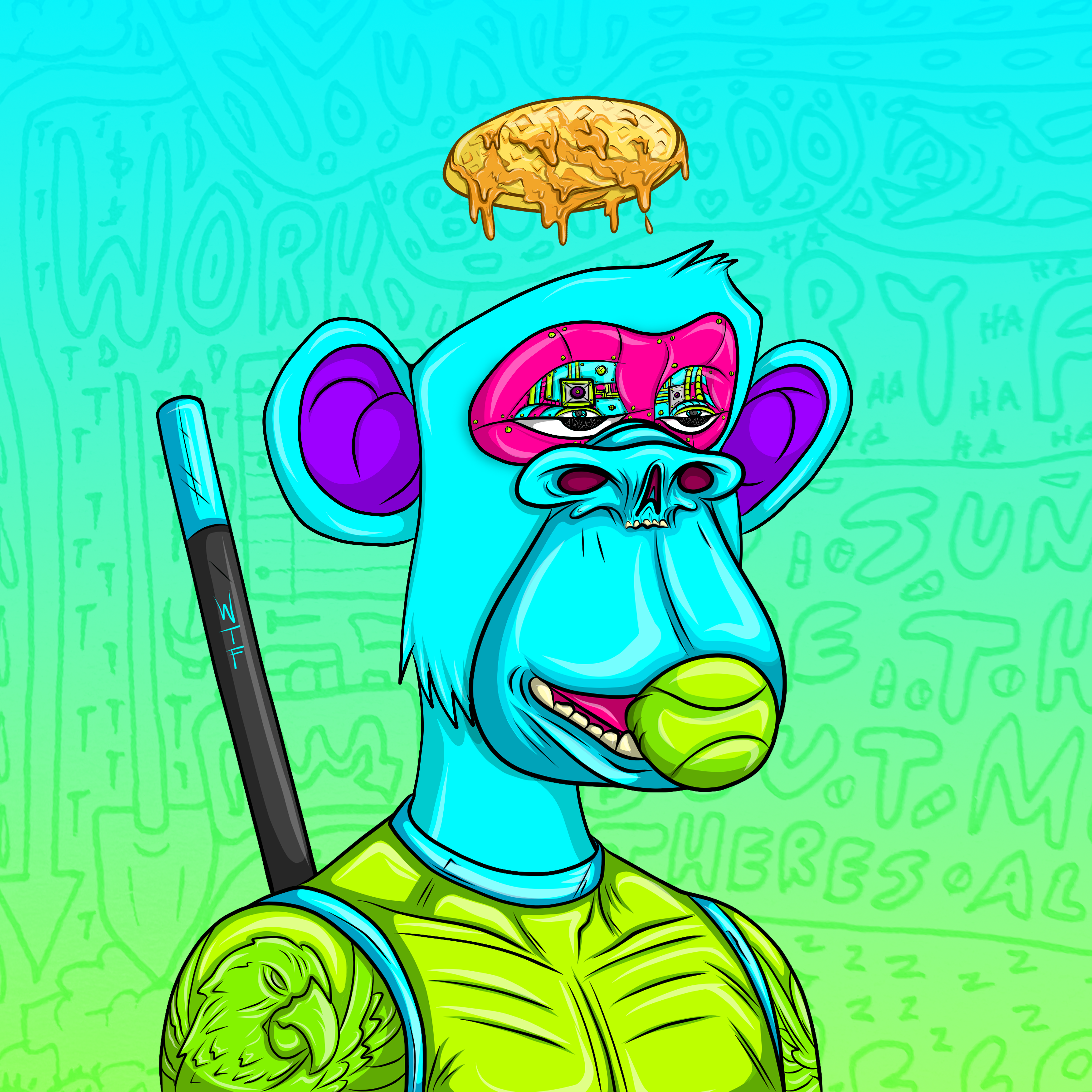 Caked Apes #4828
