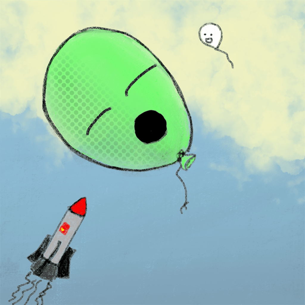 Luftballon 3455