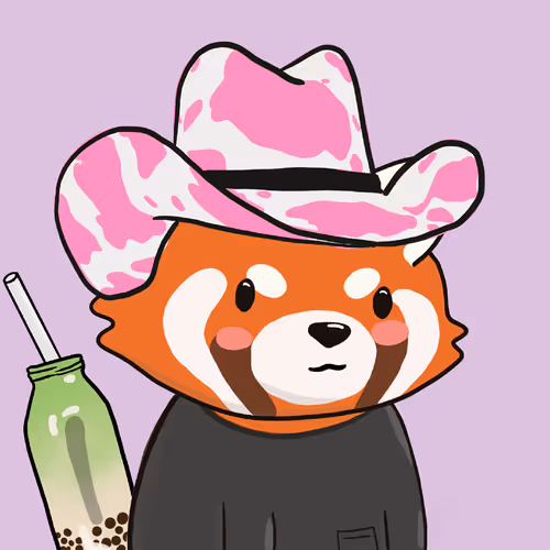 Okay Red Panda #7332