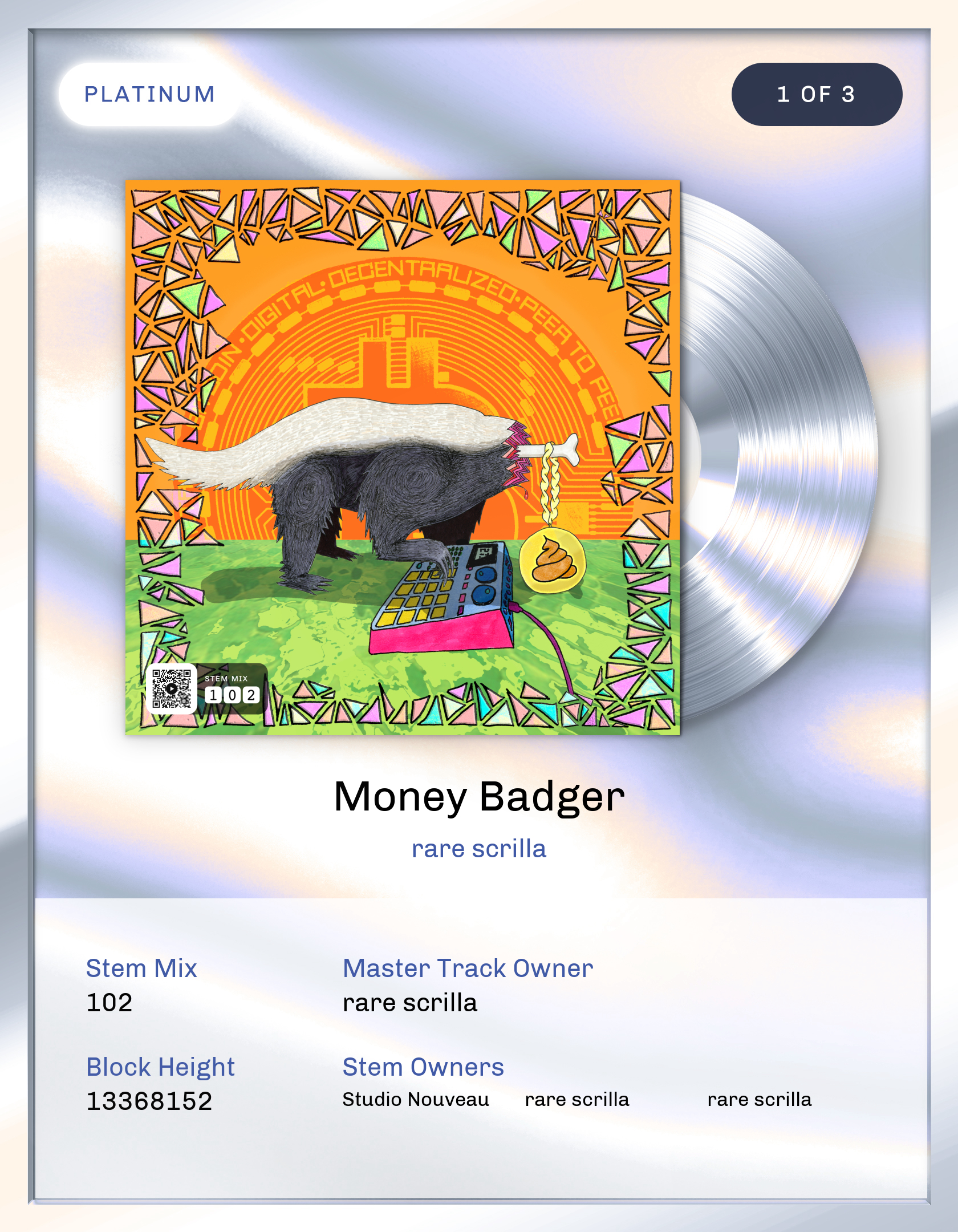 Money ₿adger Platinum Edition (Mix: 102)