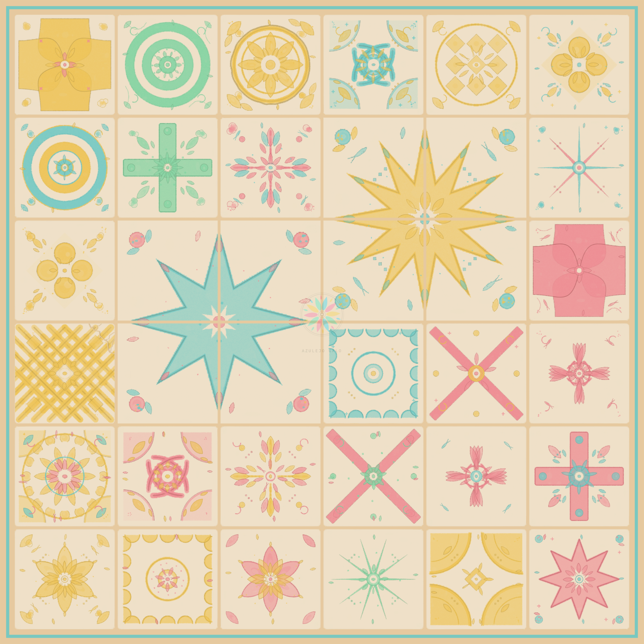 Azulejo Galo by Bryan Brinkman #95