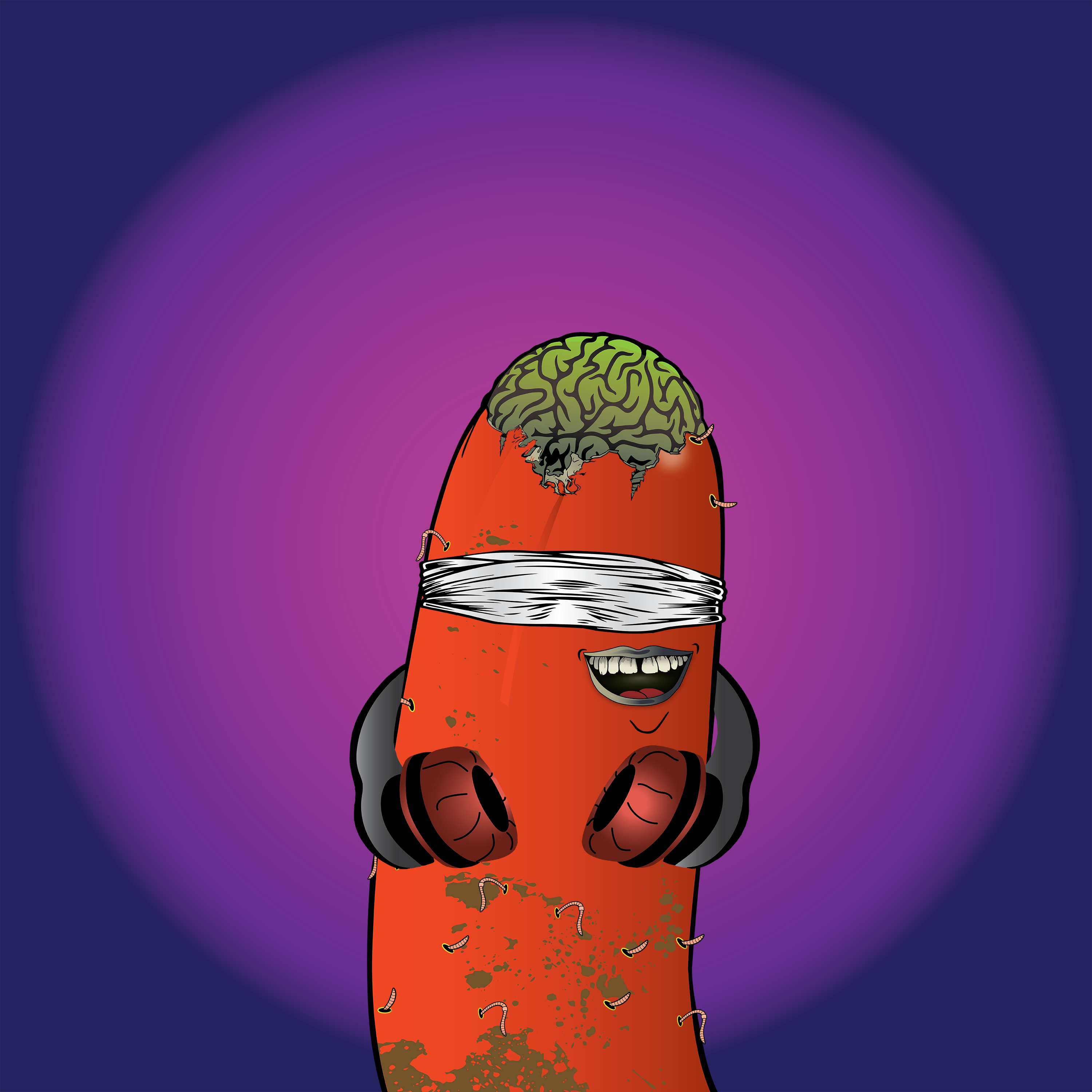 Zombie Banana Bunch #6365