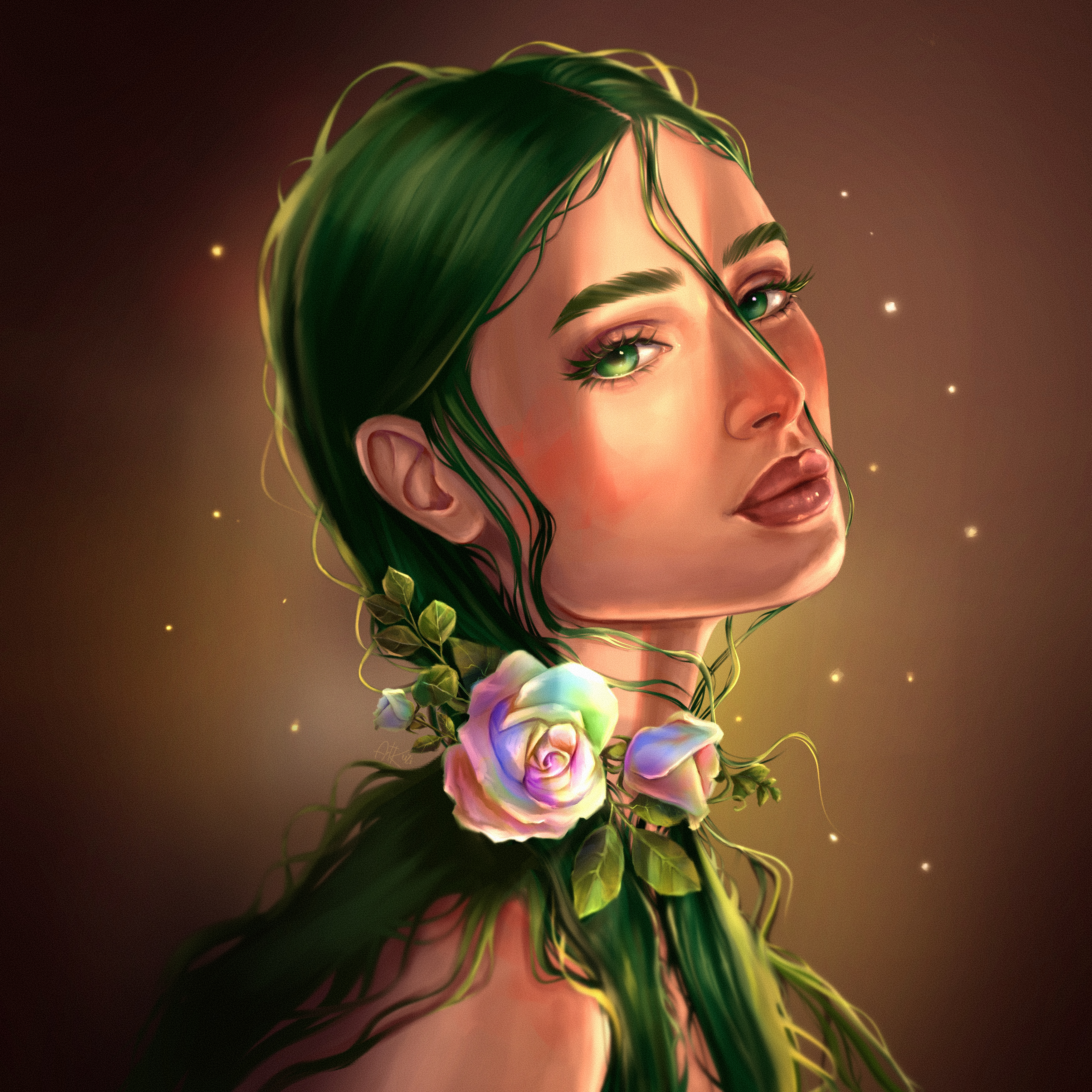 The sensuality of a wild rose