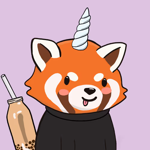 Okay Red Panda #7317