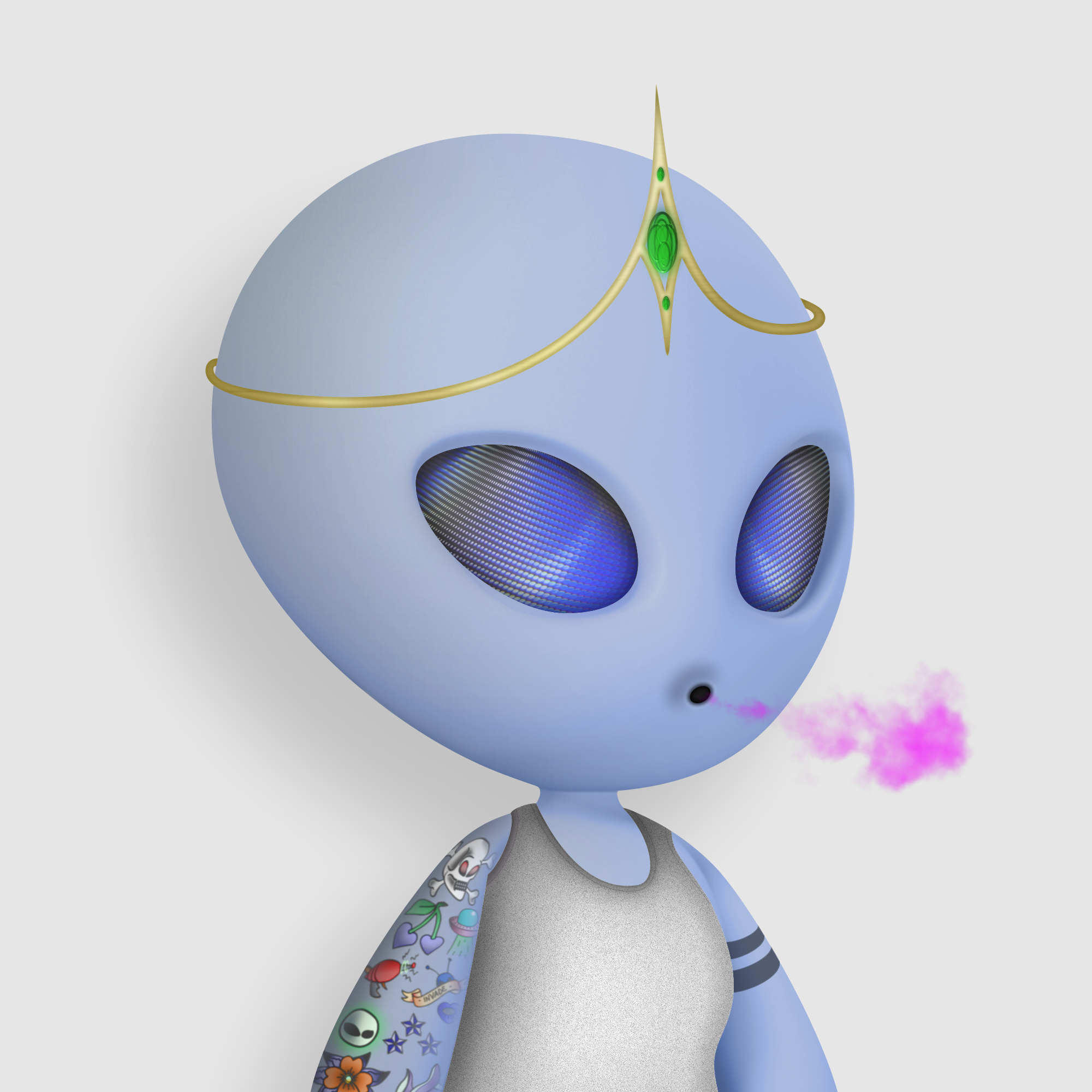Alien Girl 580