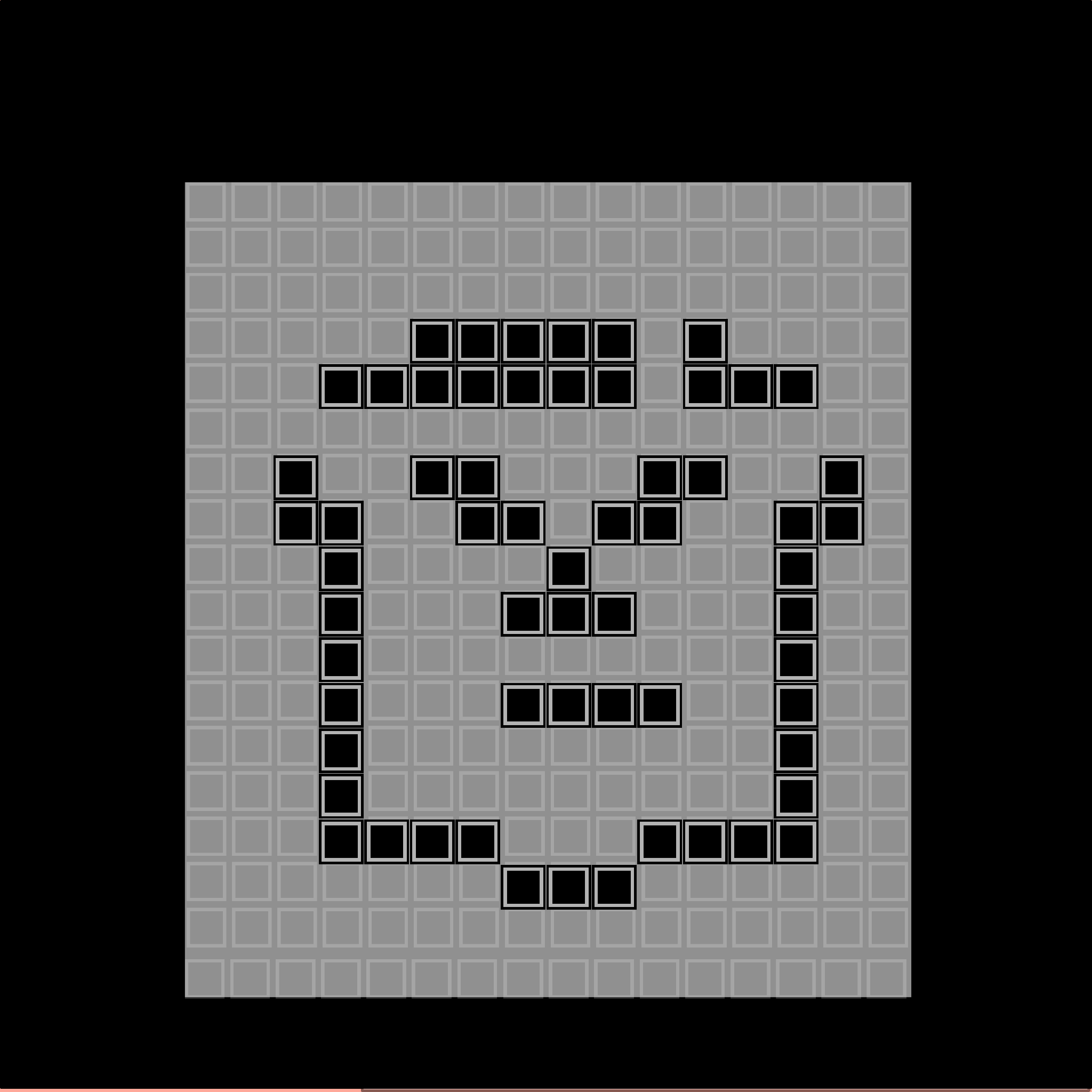 8-bit Block Face #592