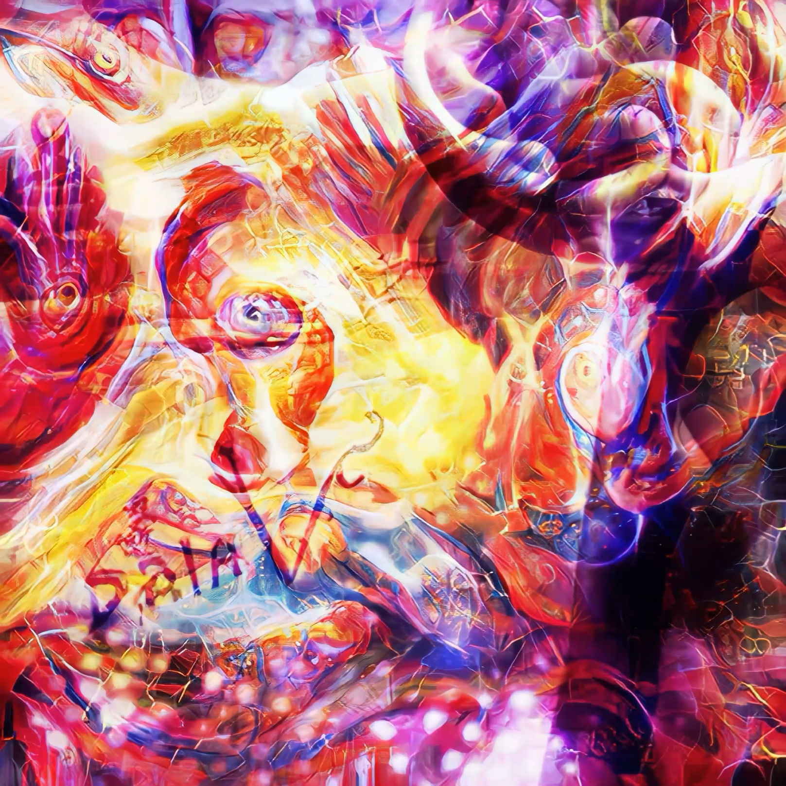 Salvador Dali + Alex Grey