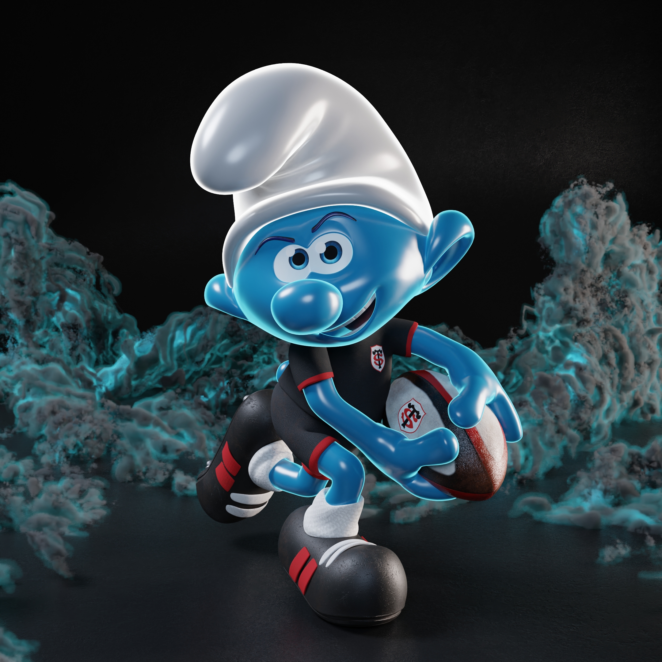 Legendary Smurf # 8296