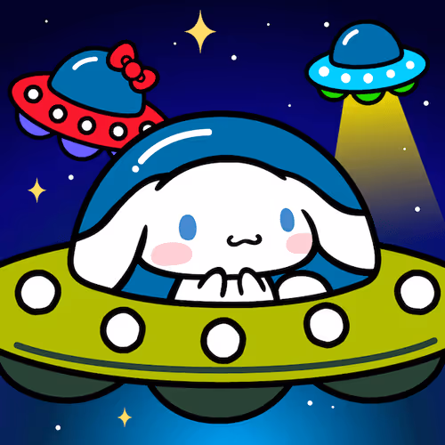 Cinnamoroll to the Moon!