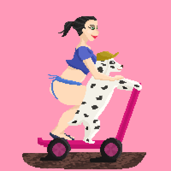 Bad Bitches On A Scooter #722