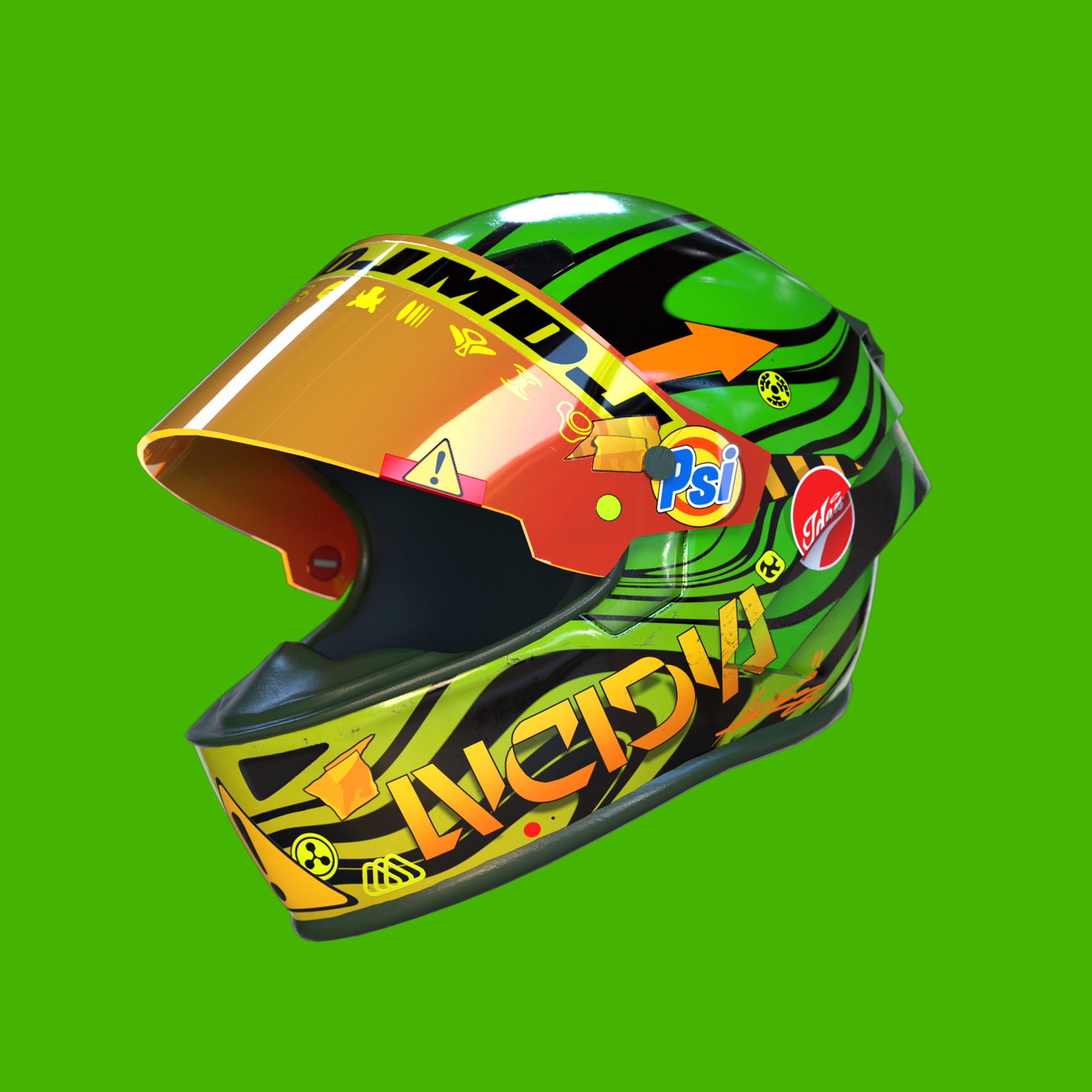 Smoke Helmet #67